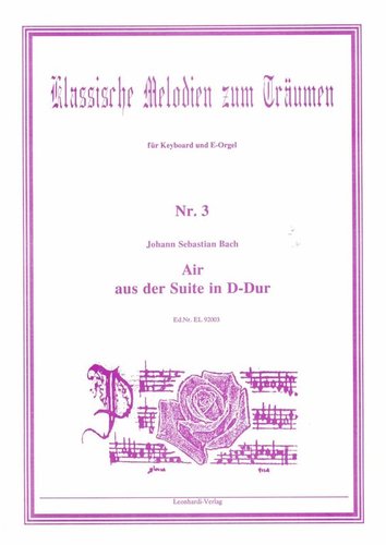 "Air aus der Suite in D-Dur" von J. S. Bach