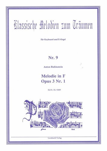 "Melodie in F Opus 3 Nr. 1" von A. Rubinstein