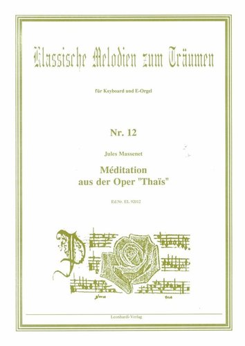 "Méditation aus der Oper Thais" von J. Massenet