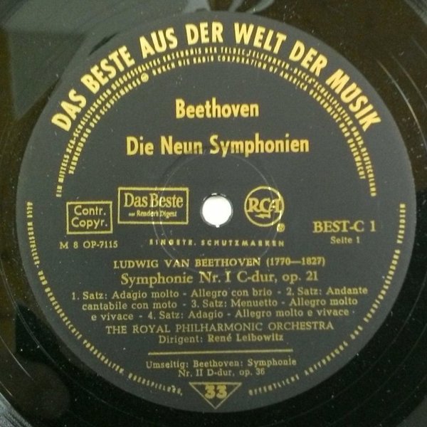 Beethoven - alle 9 Symphonien