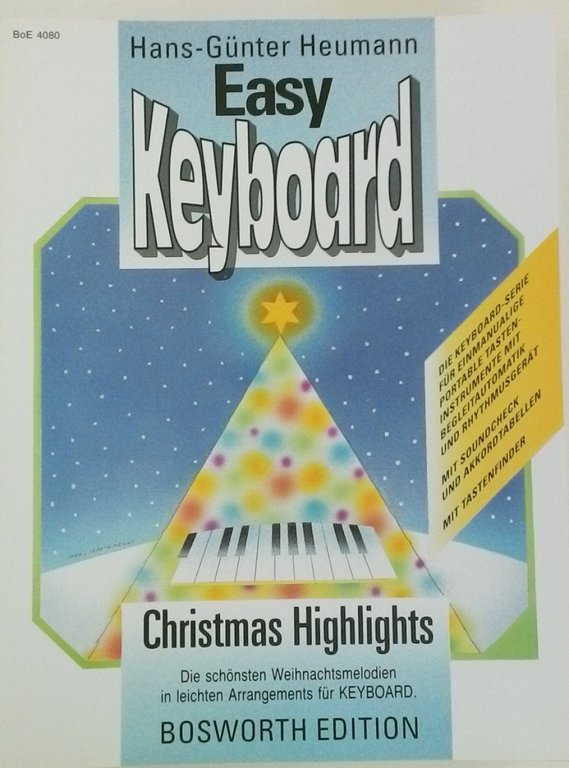 Easy Keyboard Christmas Highlights 1