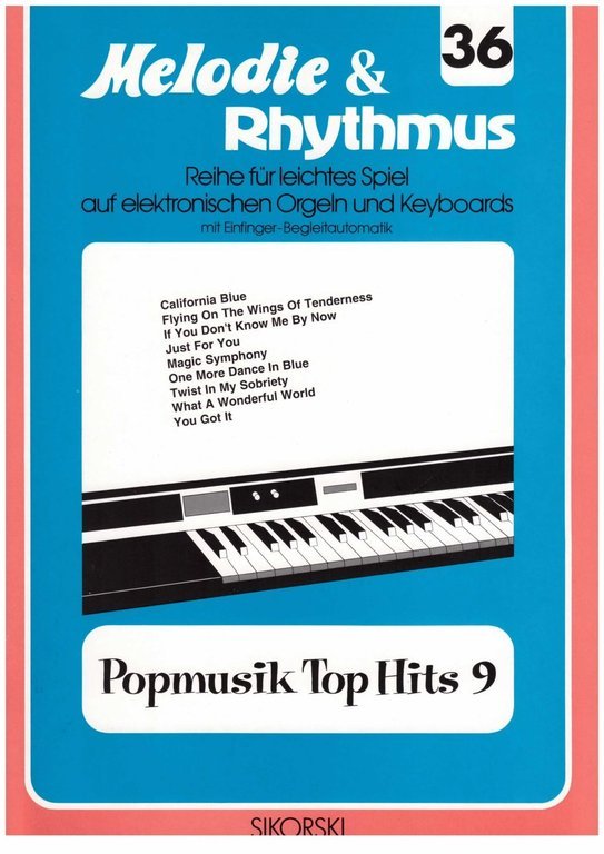 Melodie & Rhythmus 36 Popmusik Top Hits 9