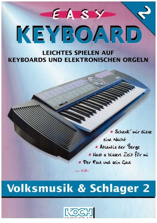 Easy Keyboard Volksmusik und Schlager 2