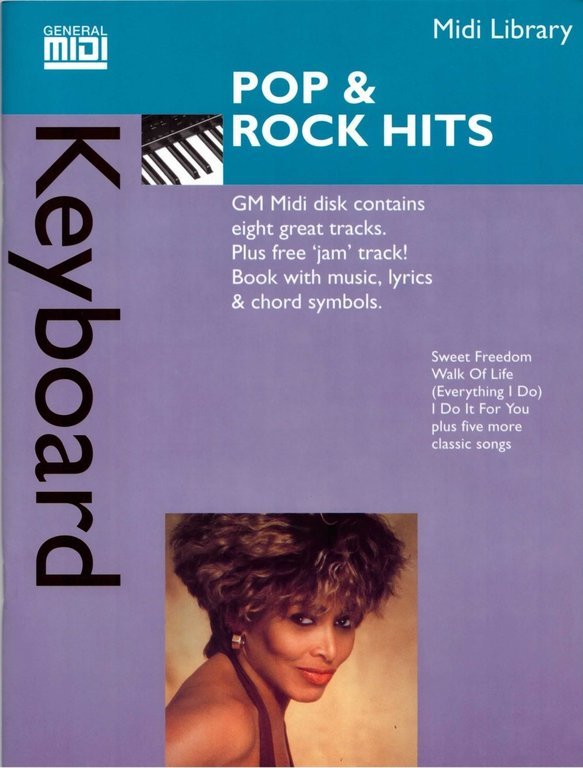 MIDI Keyboard Library: "Pop & Rock Hits"
