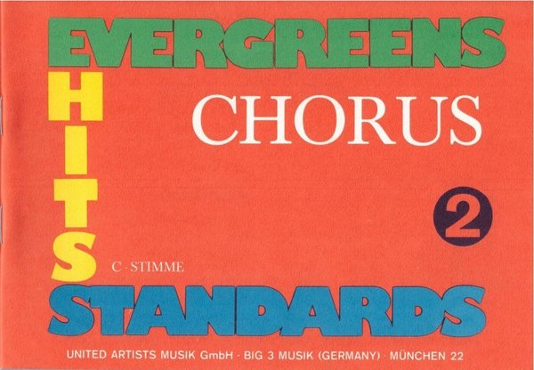 Evergreens-Hits-Standards, Band 2 (C-Stimme)