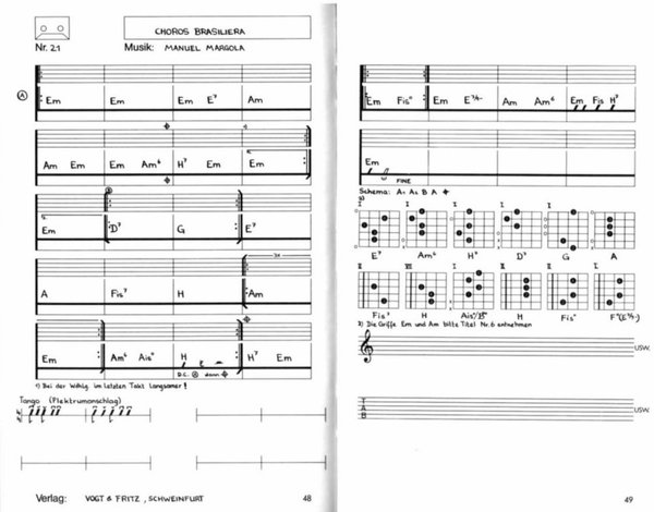 Folk Chorus - 21 Titel zum Mitspielen (mit Musik-Kassette)
