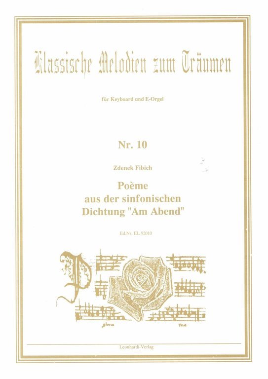 "Poème aus der sinfonischen Dichtung Am Abend" von Z. Fibich