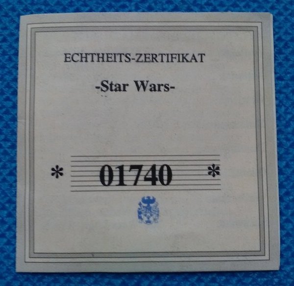 Sammlermünze Star Wars, Jahr 2005, Nr. 01740