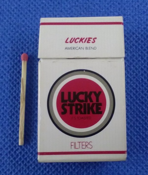 Lucky Strike Streichhölzer Filters