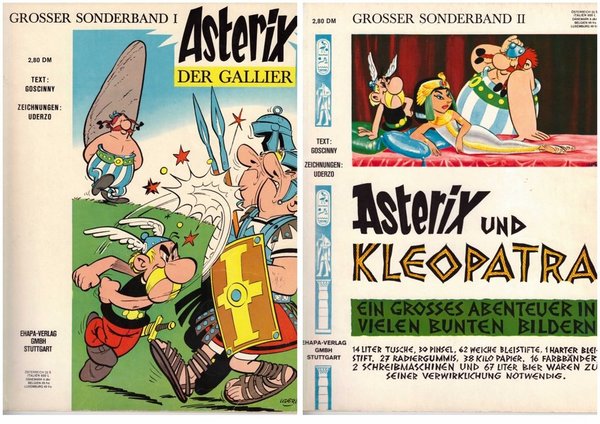 Original Asterix Bände 1 bis 30
